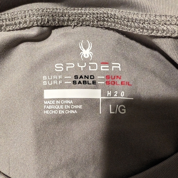 NWOT Kids Spyder Athletic Long Sleeve - Picture 4 of 4